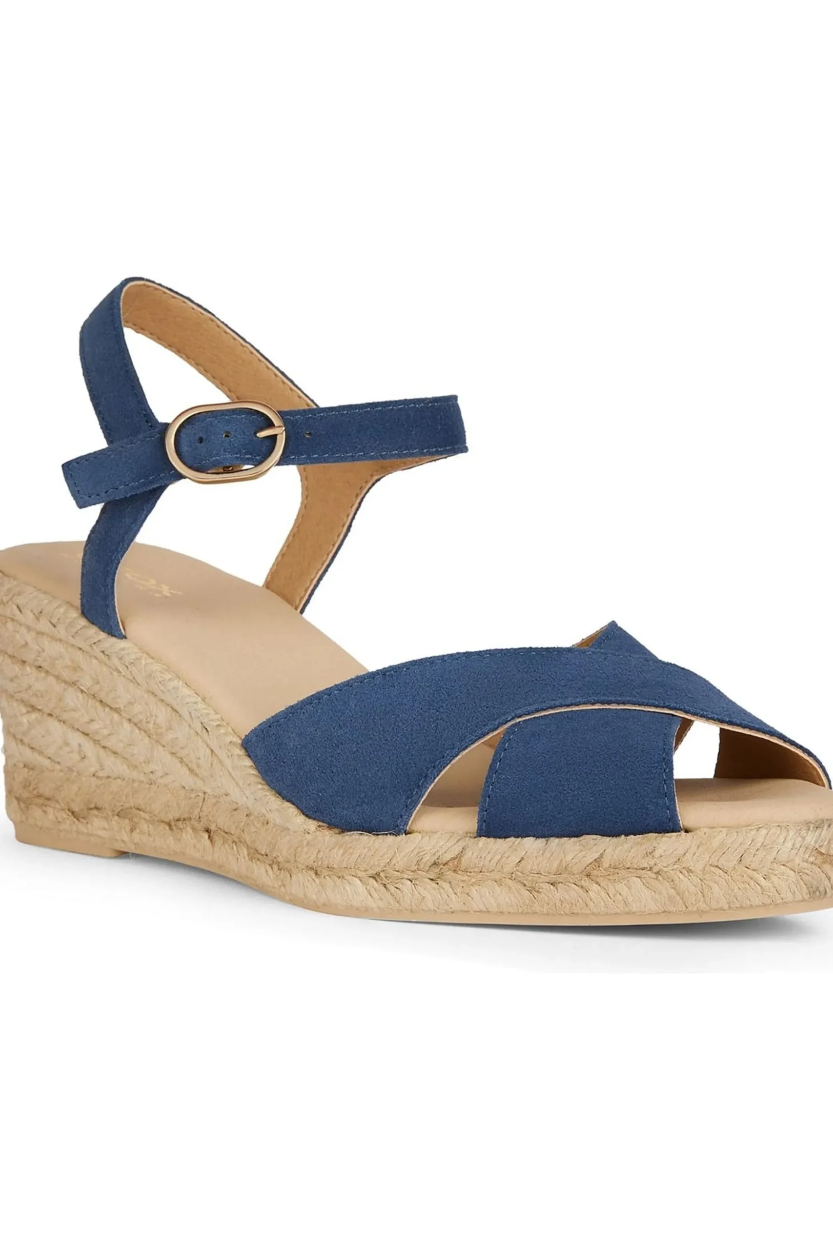 Alpargatas De Piel De Nappa Geox Gelsa Low