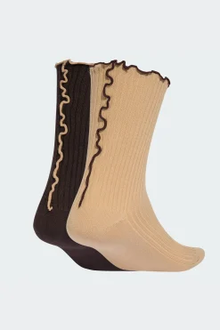 Calcetines Clásicos Ruffle (2 Pares) adidas