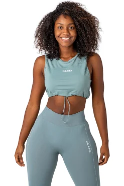 Camiseta De Mujer Crop Top-slim Akara