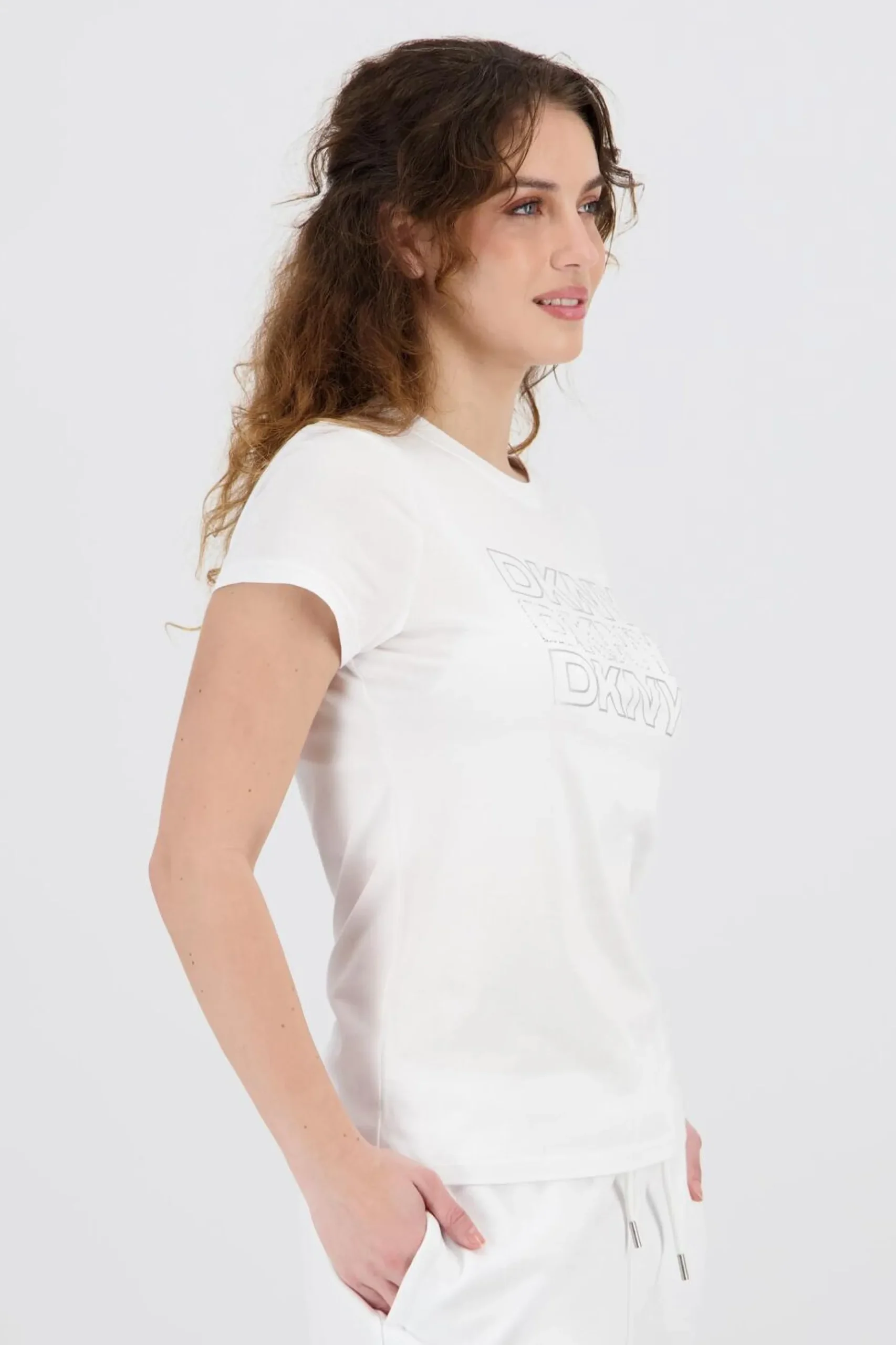 Camiseta Manga Corta DKNY