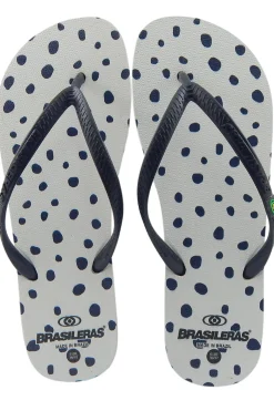 Chanclas De Playa Brasileras,printed 21 Topos