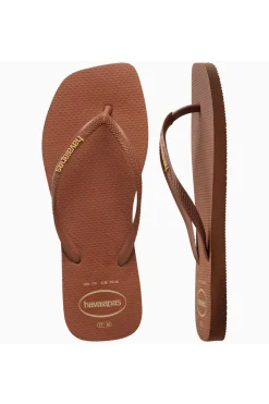 Chanclas Mujer Havaianas Hav. Square Logo Pop Up Ss26