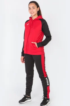 Chaqueta Con Capucha Joma Academy IV Rojo Negro