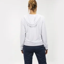 Chaqueta Con Capucha Joma Supernova Blanco Marino