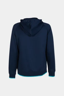 Chaqueta Con Capucha Joma Supernova III Marino Turquesa Flúor