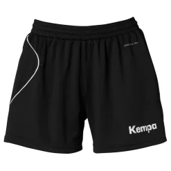 Curve Shorts De Mujer Negro/blanco Kempa