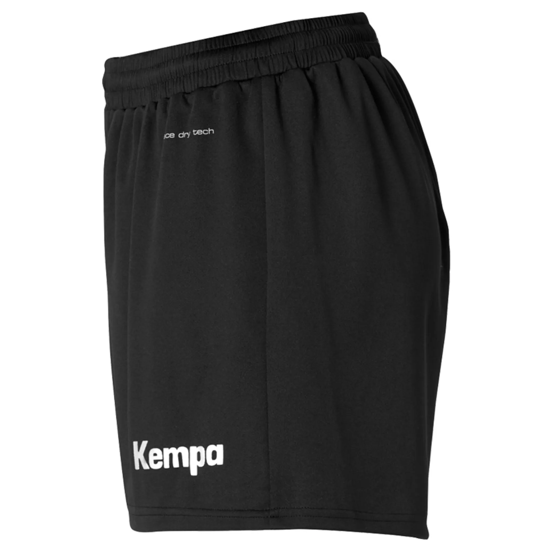 Curve Shorts De Mujer Negro/blanco Kempa
