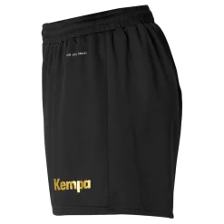 Curve Shorts De Mujer Negro/dorado Kempa