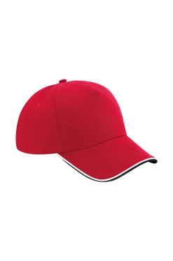 Gorra De Cinco Paneles Con Ribete Beechfield Authentic