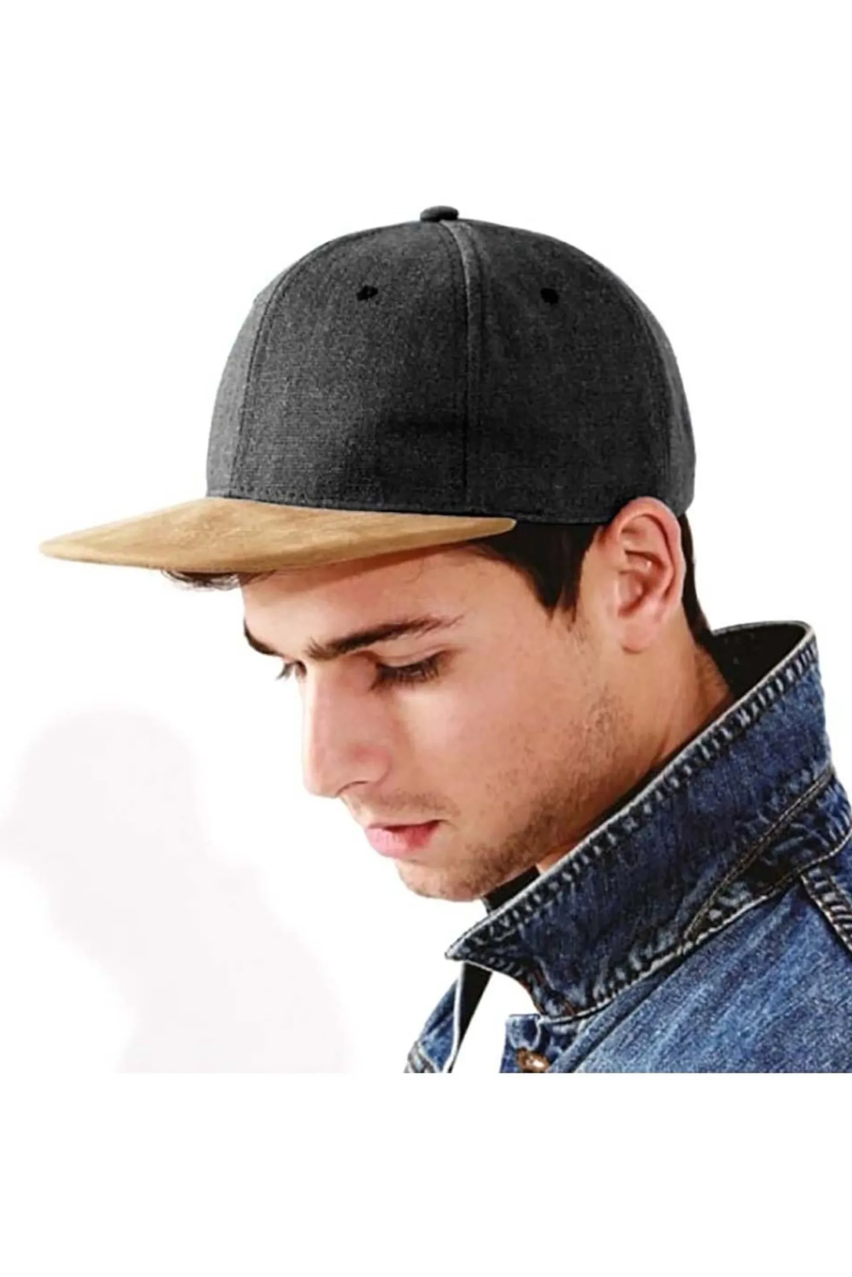 Gorra / Visera Piel Melocoton Beechfield Snapback