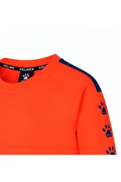 Kelme Sudadera Infantil Lince Naranja Y Azul