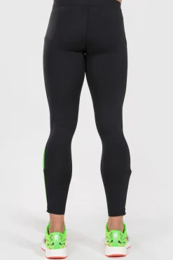 Mallas Largas Joma Elite VII Negro Verde Flúor