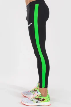 Mallas Largas Joma Elite VII Negro Verde Flúor