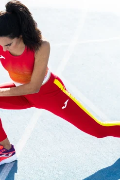 Mallas Largas Joma Elite VII Rojo Amarillo