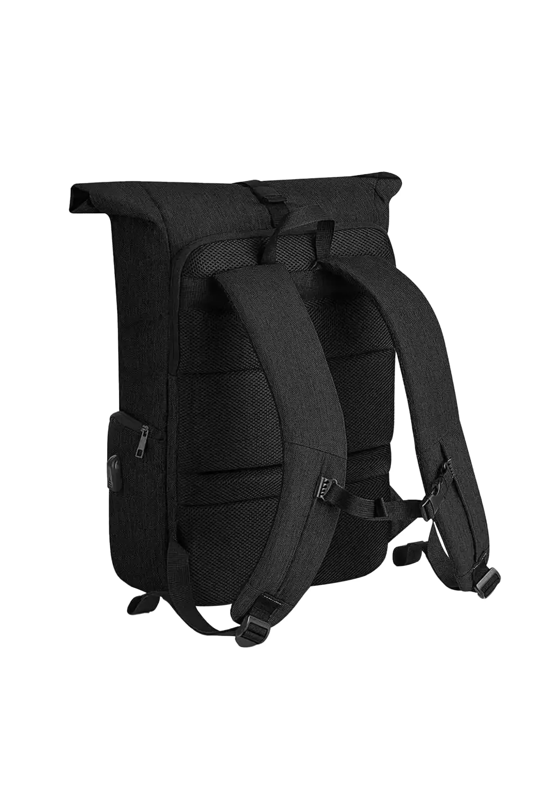 Mochila De Solapa Enrollable Qtech Charge Quadra