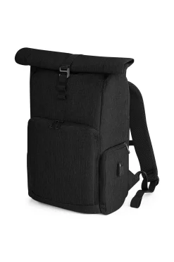Mochila De Solapa Enrollable Qtech Charge Quadra