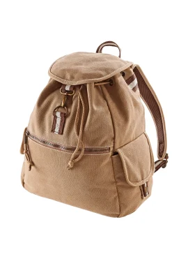 Mochila De Tela Modelo Vintage (18 Litros) Quadra
