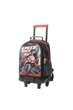 Mochila Infantil Ruedas Totto Speed Biker