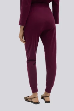 Pantalón Jogger Ysabel Mora Textura Burdeos