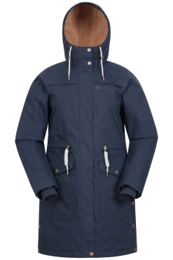 Parka Impermeable De Forro De Borreguito Mountain Warehouse Acorn