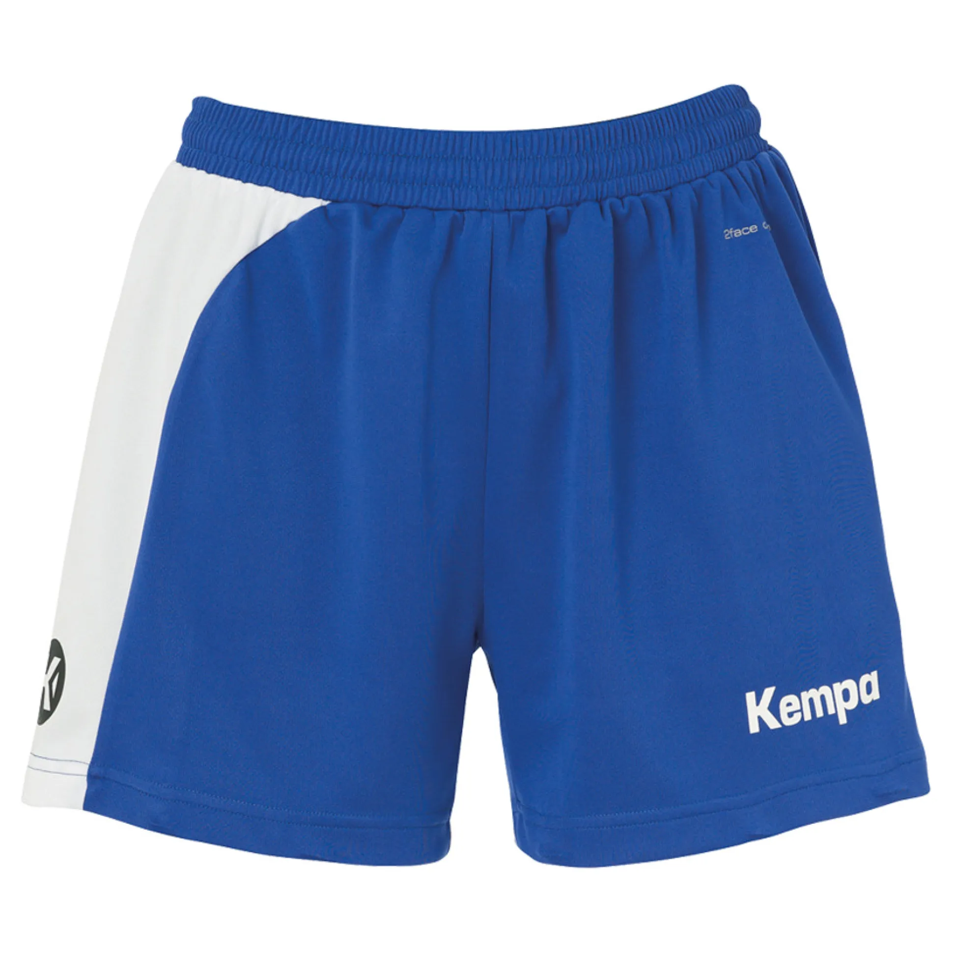 Peak Shorts De Mujer Azul Royal/blanco Kempa