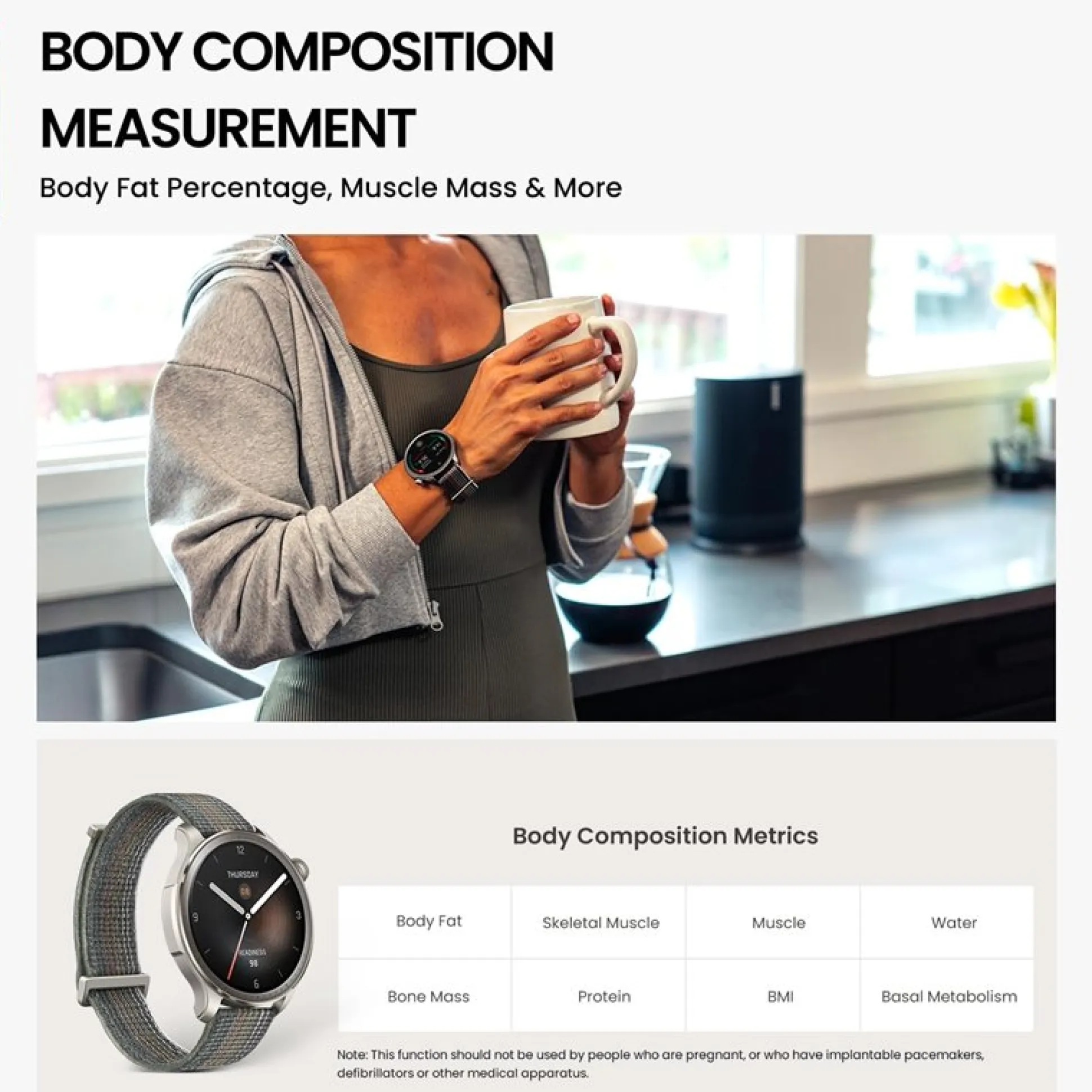 Reloj Amazfit Balance Gris Ø 46 MM