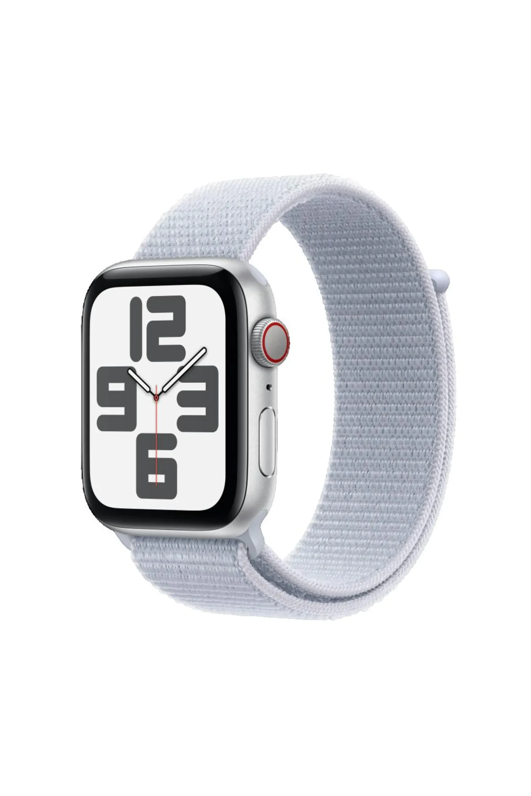 Reloj Inteligente Apple Con Gps Y Cellular, 44 Mm, Color Plata Y Azul Nube