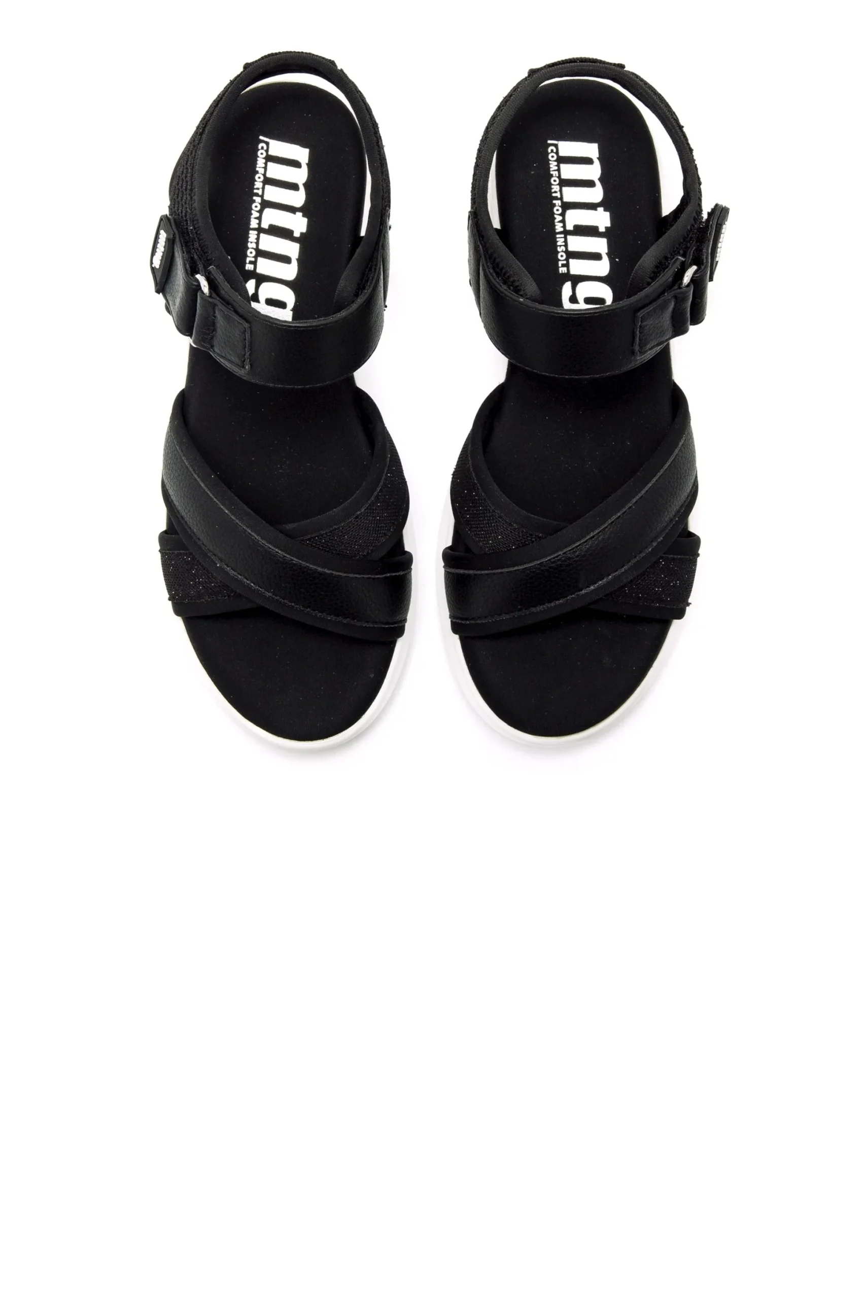 Sandalias De Cuña Mtng Cotton
