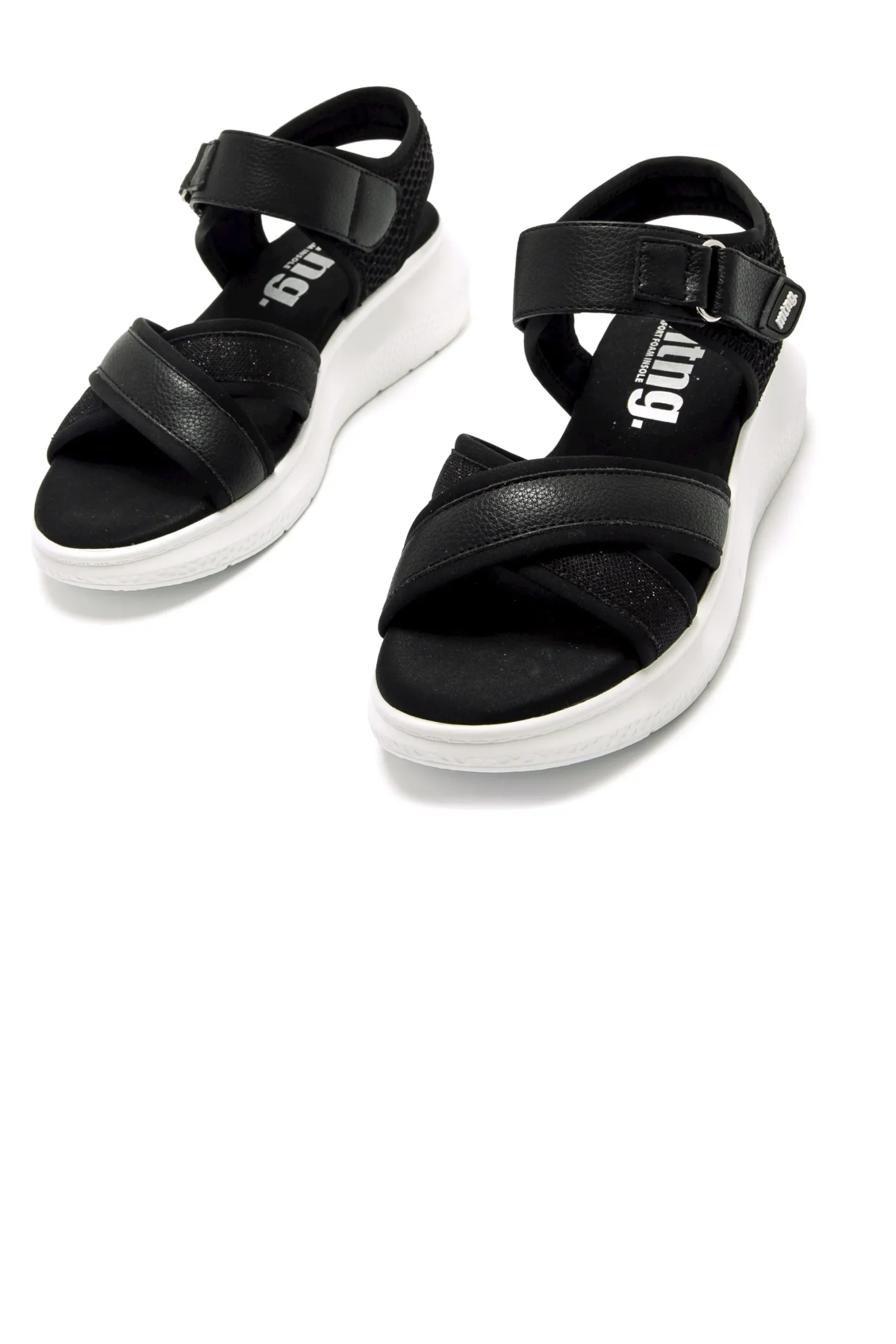 Sandalias De Cuña Mtng Cotton