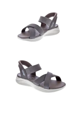 Sandalias Skechers Slip-ins Ultra Flex 3.0 Gris