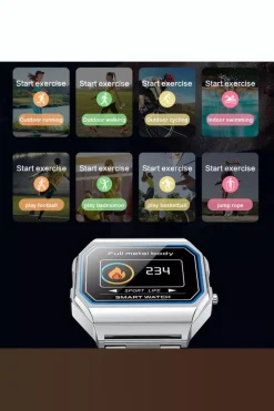 Smartwatch Oem Kw18, 0.96'' Modo Multideporte