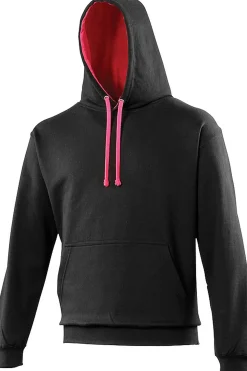 Sudadera Con Capucha Modelo Varsity Awdis