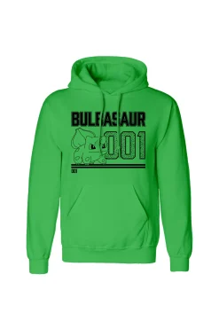 Sudadera Con Capucha Pokémon Bulbasaur Line Art