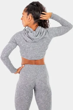 Sudadera Corta Con Capucha Slim Malab