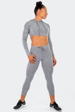 Sudadera Corta Con Capucha Slim Malab