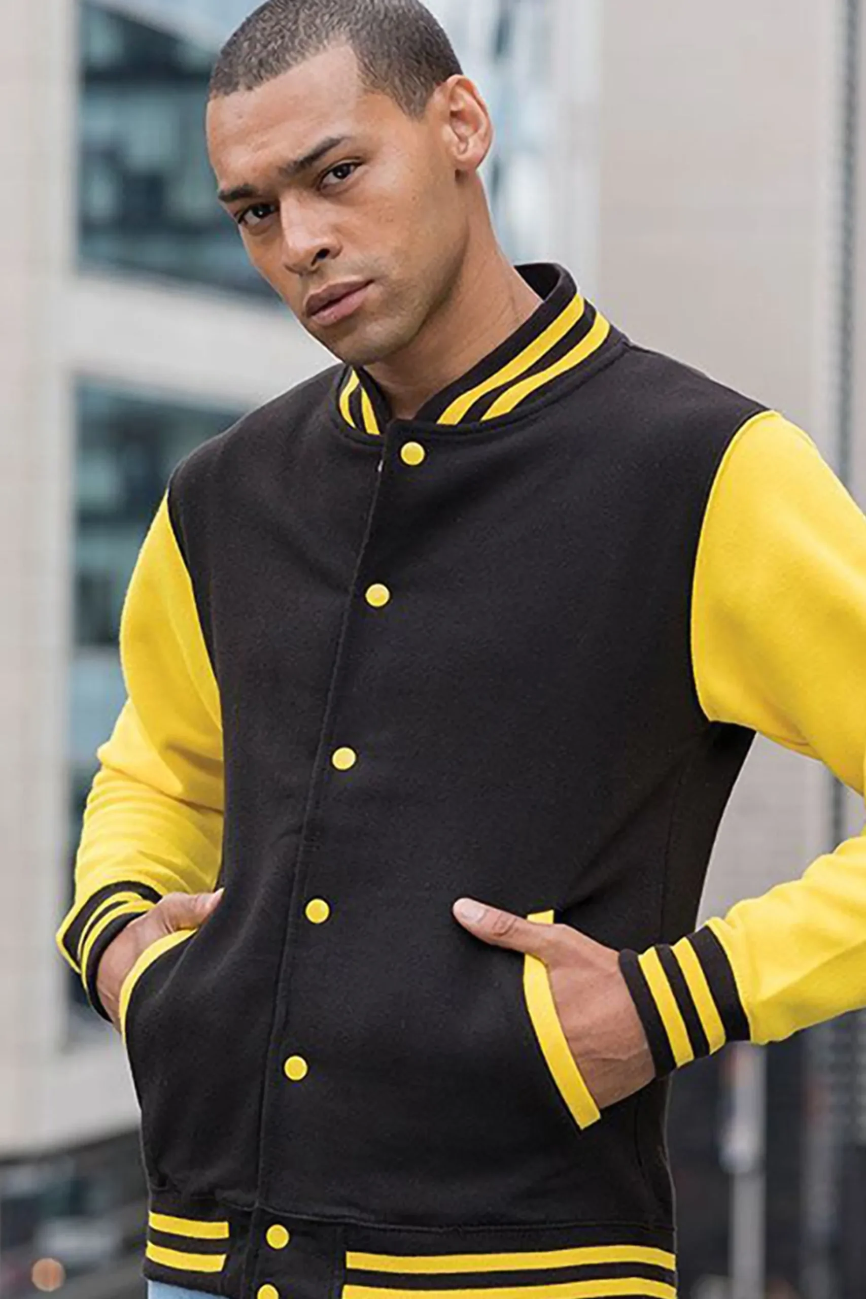 Sudadera Modelo Varsity/equipo Universitario Awdis