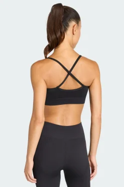 Sujetador Acolchado De Entrenamiento De Punto Para Poco Impacto Essentials adidas