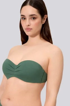 Top Bikini Bandeau Ysabel Mora Micropiqué Copa C
