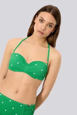 Top Bikini Bandeau Ysabel Mora Lunares