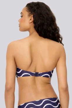 Top Bikini Bandeau Ysabel Mora Ondas Copa C