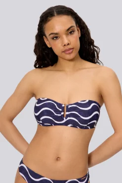 Top Bikini Bandeau Ysabel Mora Ondas Copa C