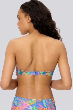 Top Bikini Bandeau Ysabel Mora Estampado