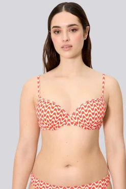 Top Bikini Ysabel Mora Micropiqué Estampado Copa C