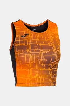 Top Joma Elite VIII Negro Naranja