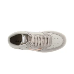 Zapatillas Abotinadas De Efecto Piel Victoria Madrid Con Piezas Serraje Y Logo Metalizado 1258223