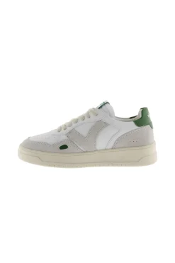 Zapatillas De Efecto Piel Victoria Seúl Con Piezas De Color Y Serraje En Contraste 1257104