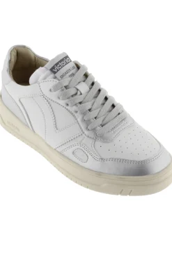 Zapatillas De Efecto Piel Victoria Seúl Con Piezas Metalizadas En Contraste 1257102