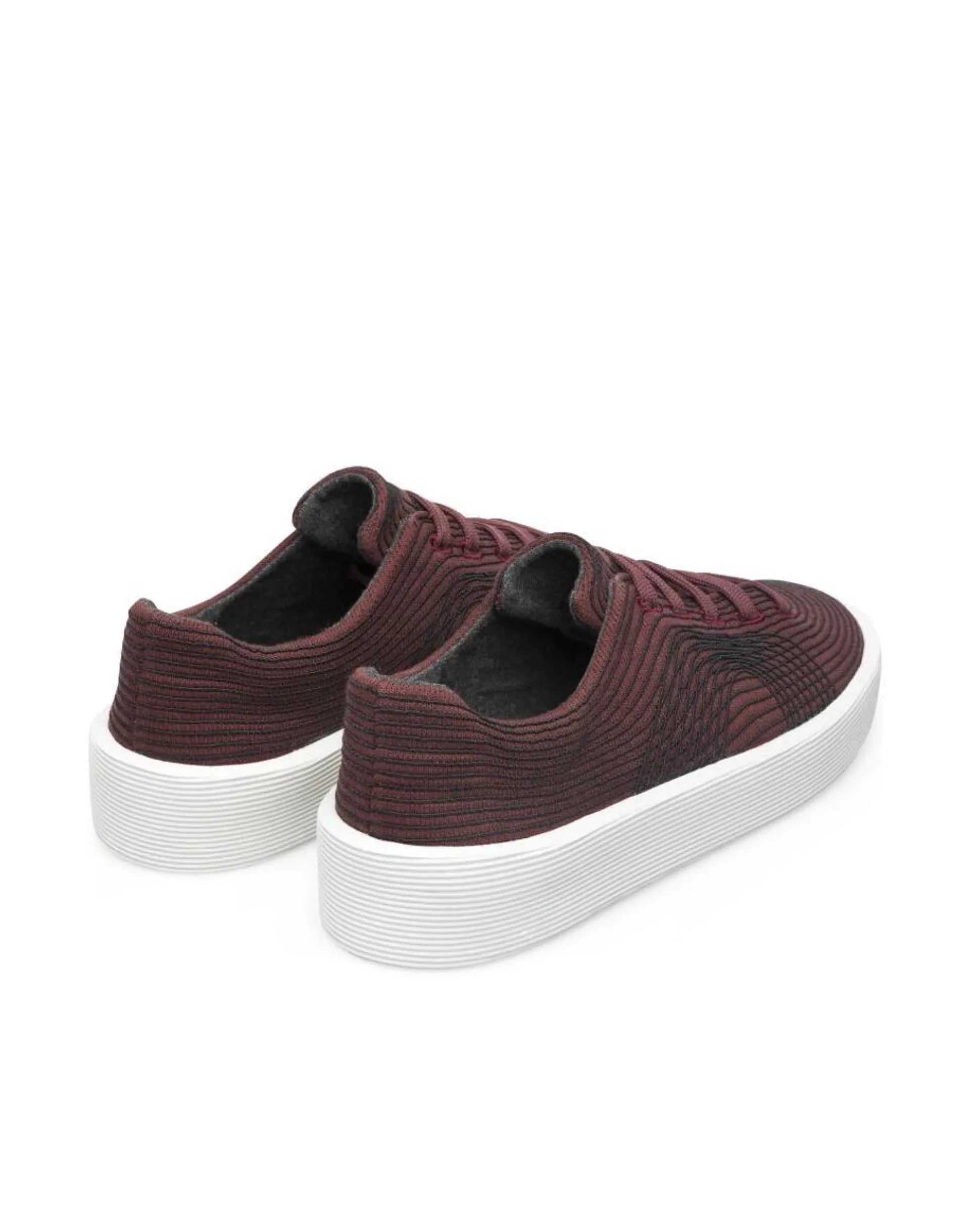 Zapatillas De Lona Camper Con Suela En Contaste