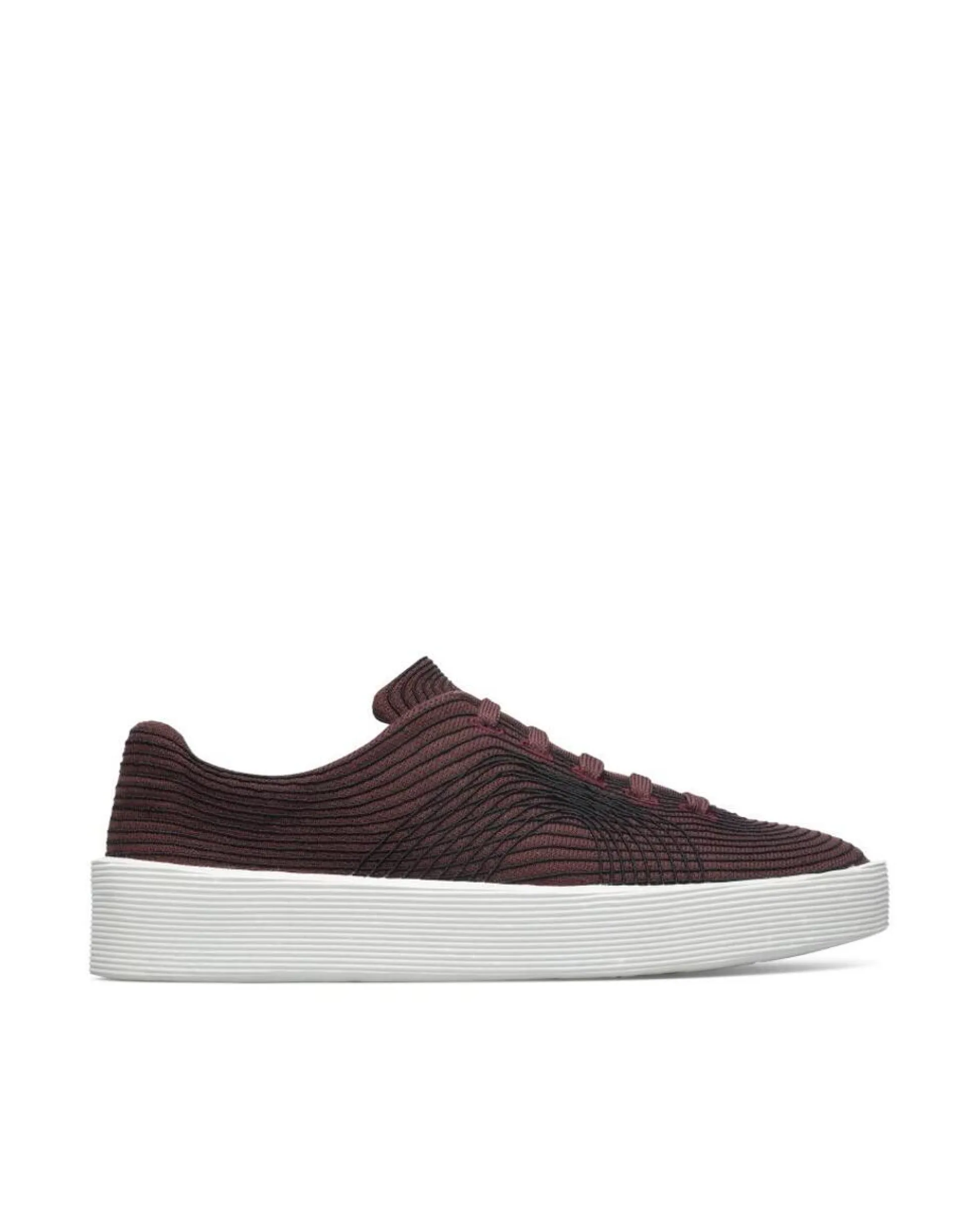 Zapatillas De Lona Camper Con Suela En Contaste