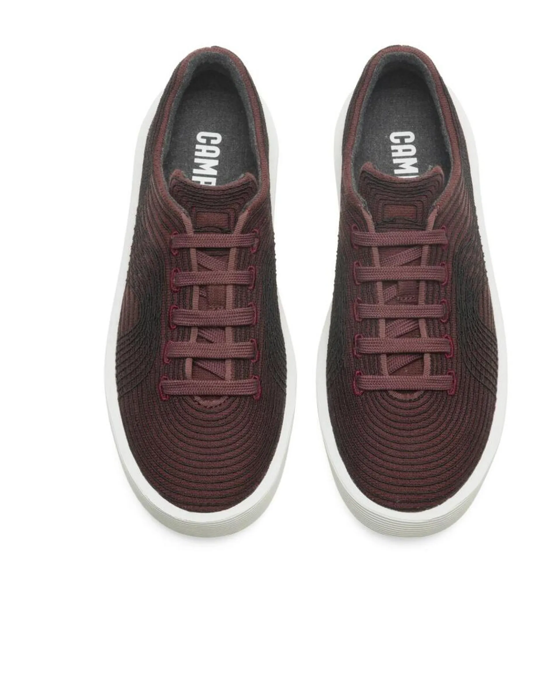 Zapatillas De Lona Camper Con Suela En Contaste